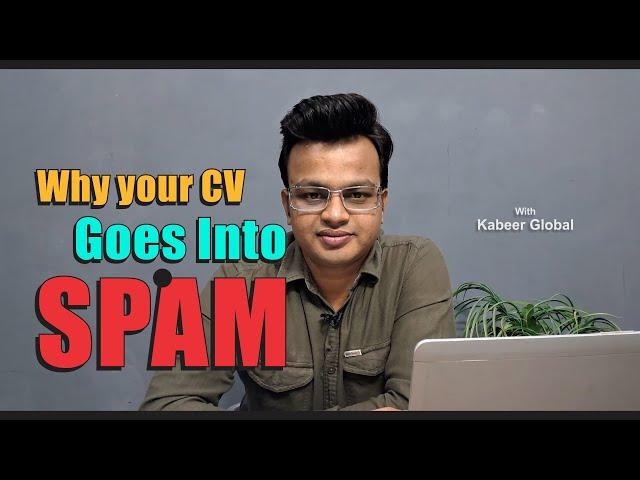 Why your CV goes into the SPAM | Don't send CV like this