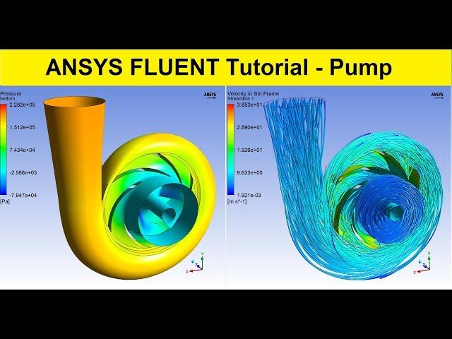  #ANSYS FLUENT Tutorial - Centrifugal Pump - Part 1/2