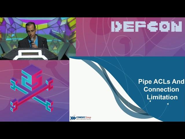 DEF CON 25 - Gil Cohen - Call the plumber:  You have a leak in your named pipe