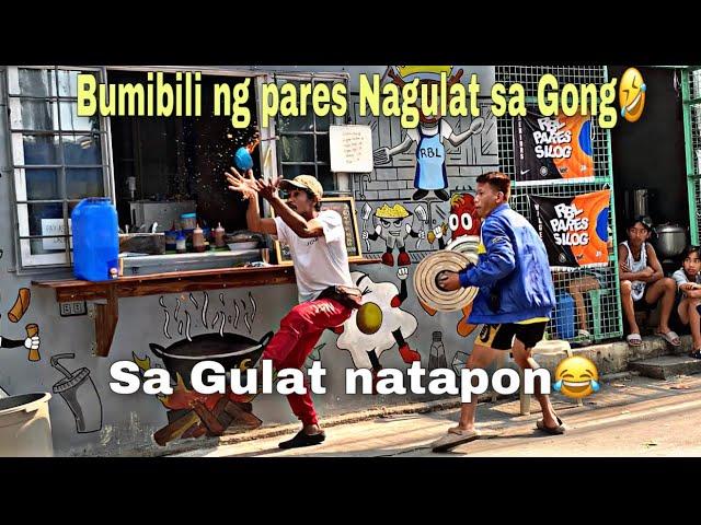 FAKE GONG PRANK /Tunog ng Gong nakakagulat PUBLIC PRANK