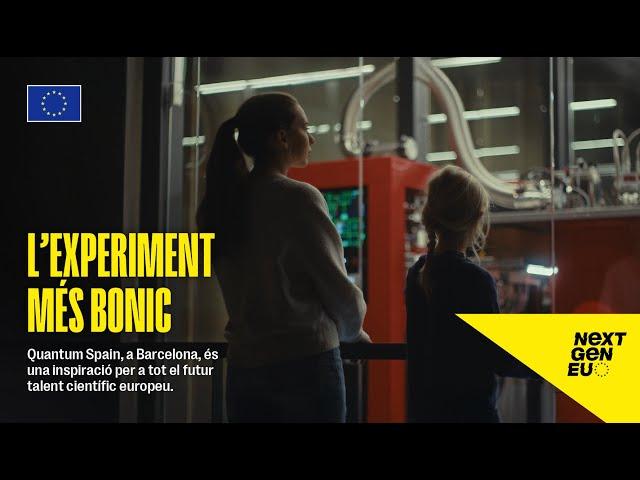 Spot Projectes #NextGenerationEU - Quantum Spain: l'experiment més bonic