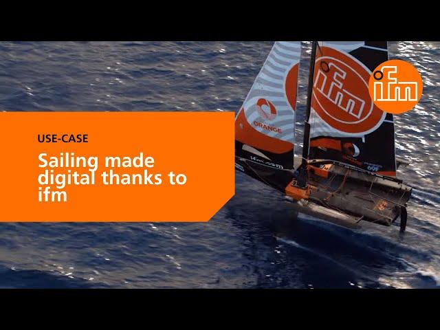  ifm sensors tested while sailing: Do they work even under rough conditions? [Use-Case]