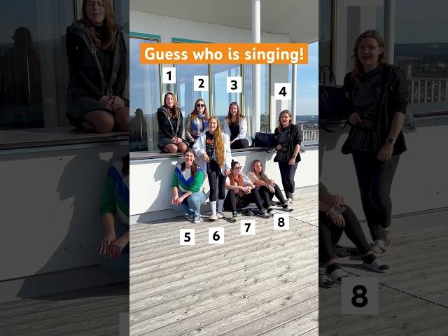 Who is singing?  #choir #acapella #singing #guesswho #someonelikeyou #music #wien #vienna