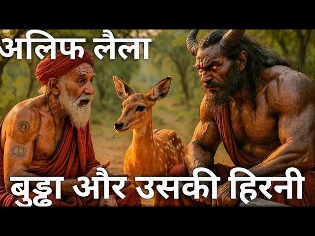 "Unlock the Magic: Alif Laila Ki Kahaniya –"kissa budda aur uski hirani ka " | अलिफ लैला