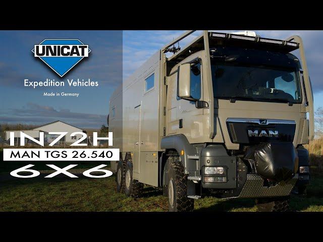 UNICAT Expedition Vehicle IN72H MAN TGS 26.540 - 6x6