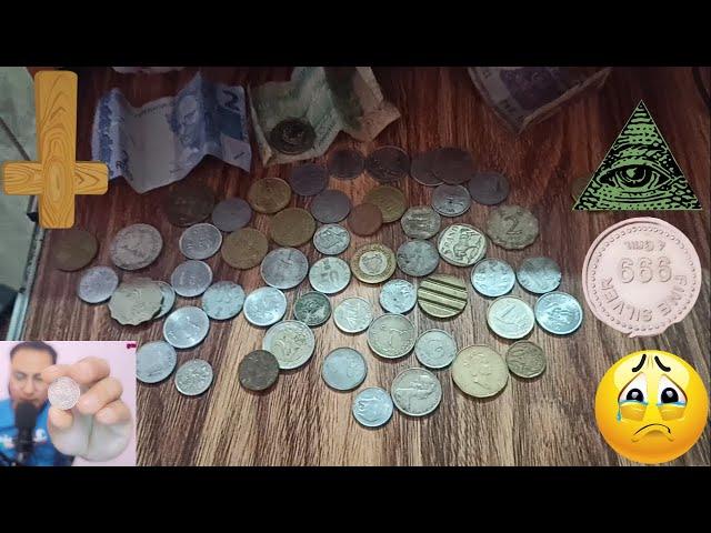 My Coin Collection From Different Countries And 666 Coin