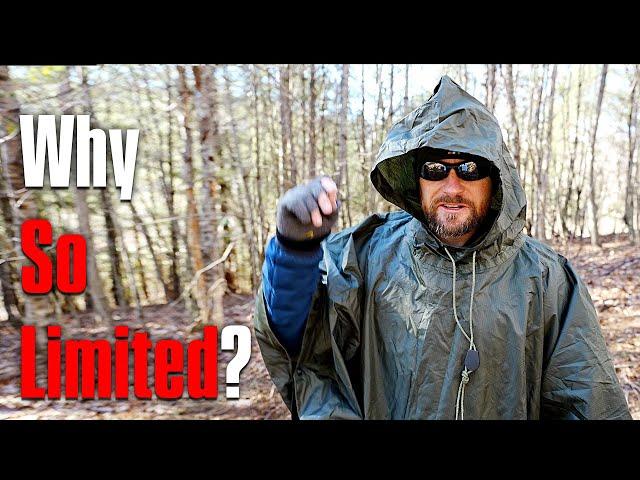 Limited Protection but Why? - Helikon-Tex Poncho US Surplus Model Real Review