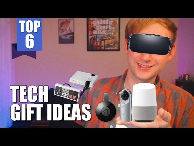 TOP 6 TECH GIFT IDEAS | Google Home, Amazon Echo, and More!