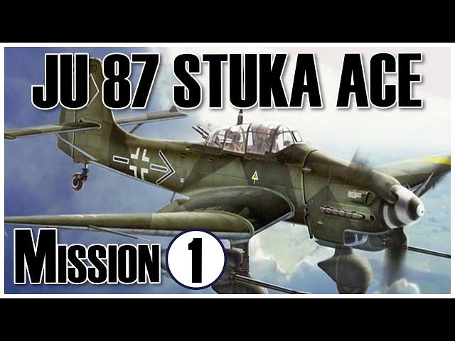 Ju 87 Stuka Ace | Gameplay 1 | Lock 'N Load Publishing | Board Game Wargame | WW2 | Mission 1