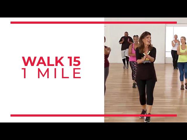Walk At Home: Walk 15 | 1 Mile Walking Exercise
