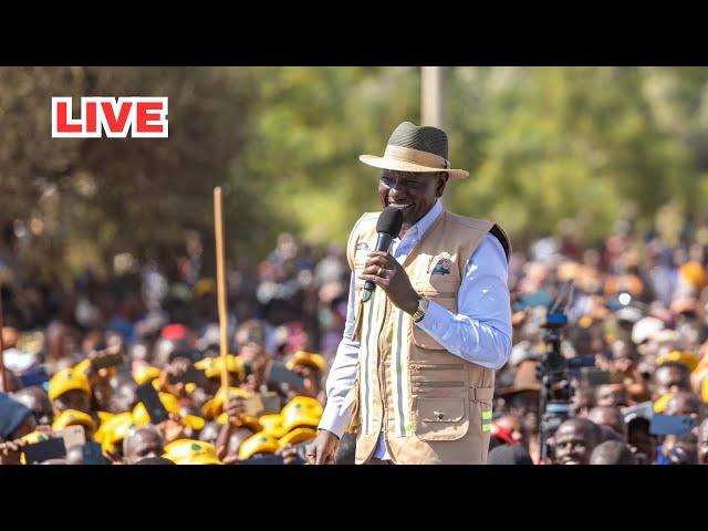LIVE: President Ruto in Lang'ata for Groundbreaking of Southlands Affordable Housing Project.