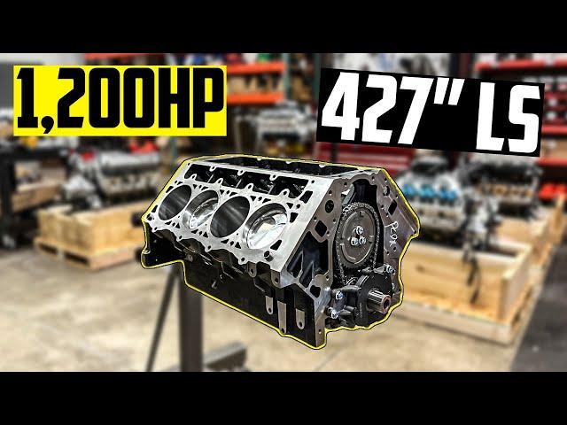 BUILDING a 1,200hp Rated 427" LS - Supercharged