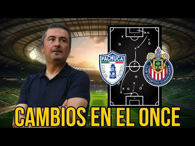 Ortega DEBUTA Y HARÁ CAMBIOS en la alineación de Chivas | noticias chivas