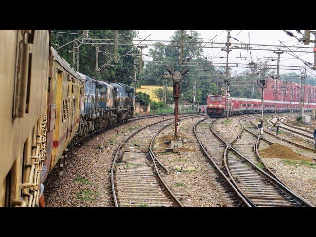 Varanasi to Lucknow Journey Compilation | Onboard 20401 Varanasi Lucknow Shuttle superfast