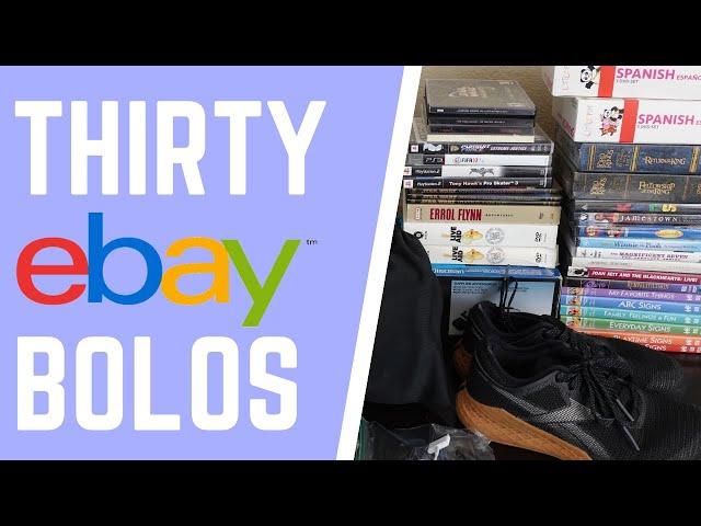 30 EBAY BOLOS In 10 Minutes!!! | What Sold On Ebay January 2022