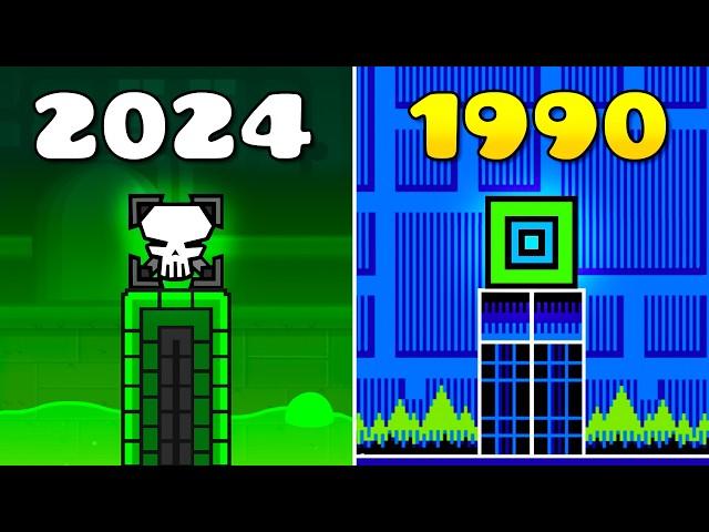 Geometry Dash СЕЙЧАС vs 30 ЛЕТ НАЗАД