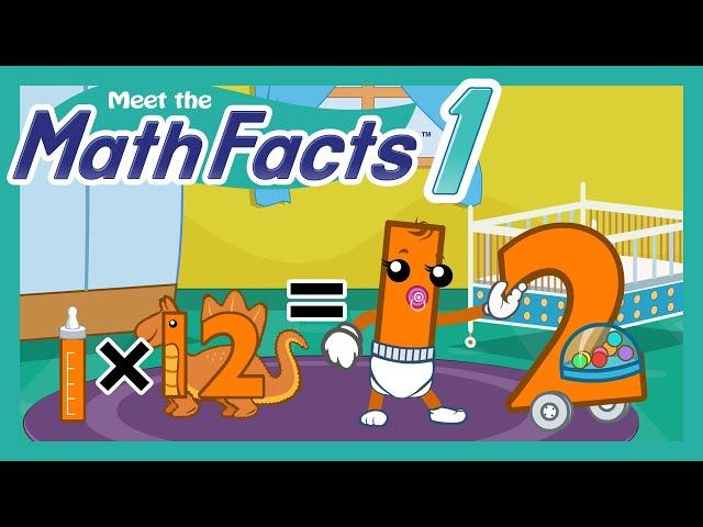 Meet the Math Facts Multiplication & Division - 1 x 12 = 12 | Preschool Prep Company