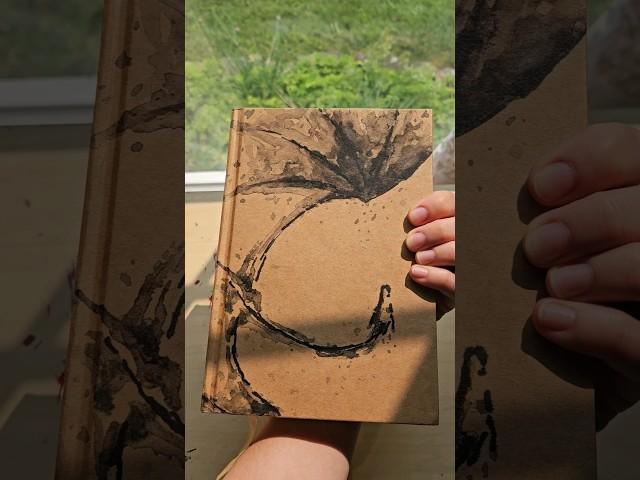 Making a dragon notebook #art #books #dragon