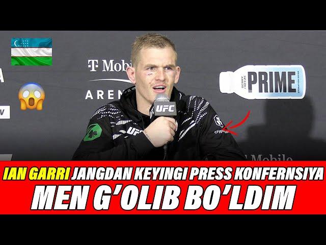 IAN GARRI JANGDAN KEYINGI INTERVYU: MEN SHAVKATGA MAG'LUB BO'LMADIM! O'ZBEKCHA TARJIMA