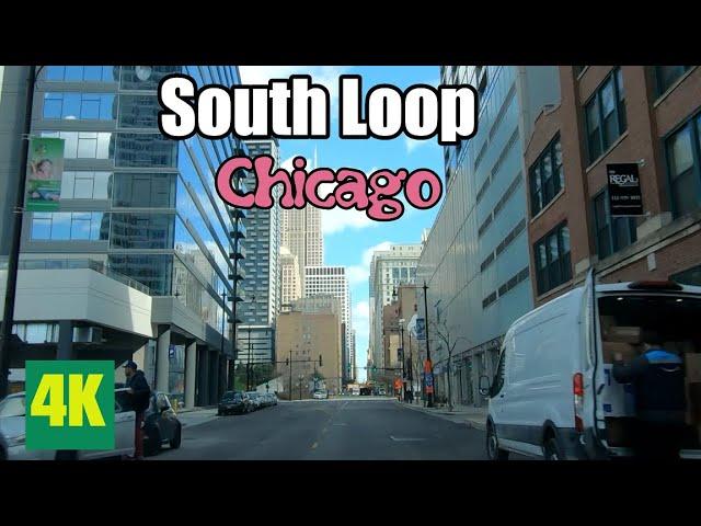 South Loop Chicago: Amidst  pandemic and constructions: 4K