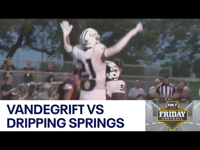 Texas HS Football Week 1: Vandegrift vs Dripping Springs | FOX 7 Austin