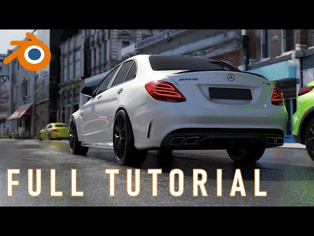 Blender Realistic car animation tutorial | Beginner