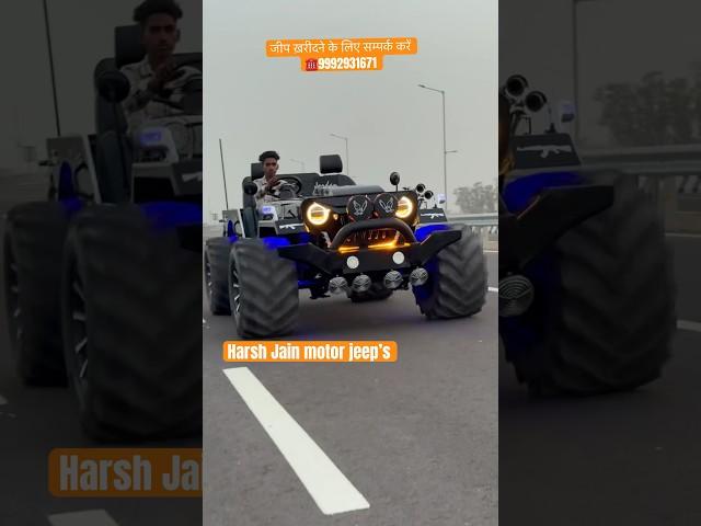 Modify jeep maker contact ️9992931671 #modifiedjeep #jeepindia #thar #jeepmodified #offroad #usa