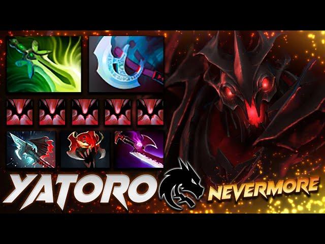 Yatoro Shadow Fiend - RAZE BOSS - Dota 2 Pro Gameplay [Watch & Learn]