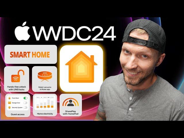 Everything APPLE HOME from WWDC 2024!