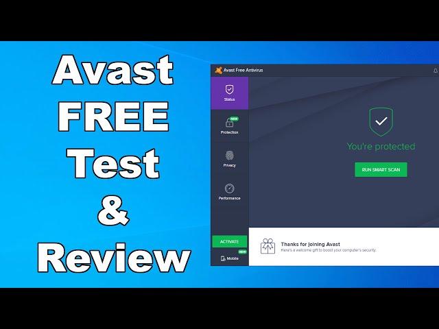 Avast Free Antivirus Test & Review 2020 - Antivirus Security Review - High Level Test