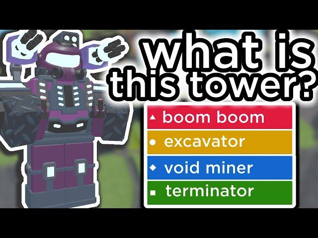 Can I name ALL Tower Defense Simulator Towers?