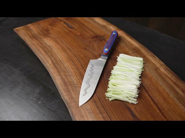 New West KnifeWorks: Teton Edge Santoku vs. Leaks