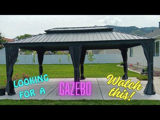 Ultimate Outdoor Luxury: PURPLE LEAF Hardtop Gazebo Review!