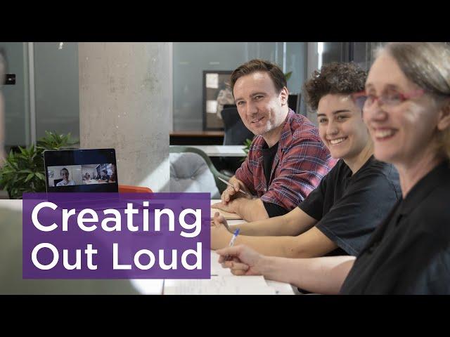 Creating Out Loud - Research program - peer coaching for the arts and culture sector