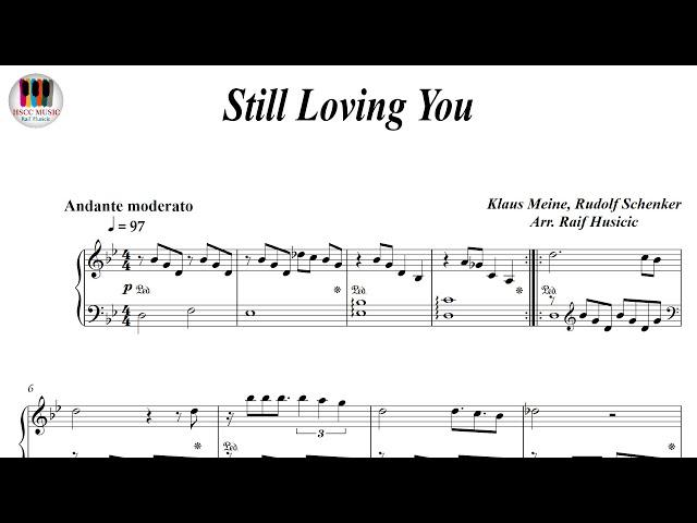 Still Loving You - Scorpions, Piano Sheet Music, Piano Tutorial