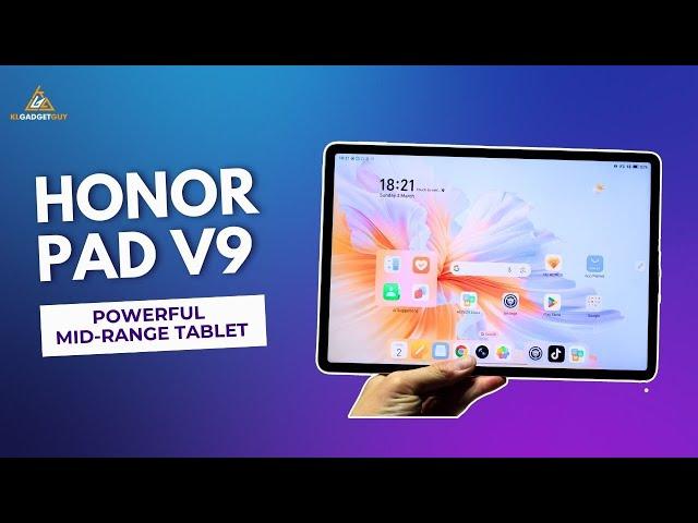 Honor Pad V9 First Look: First Dimensity 8350 Powered Honor Tablet!