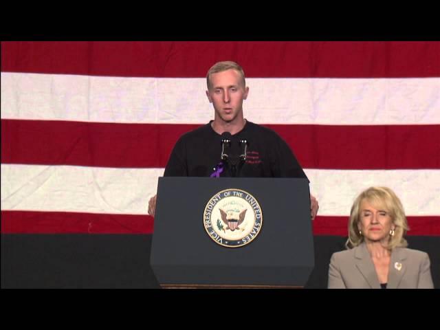 Sole survivor of Granite Mountain Hotshots speaks at memorial