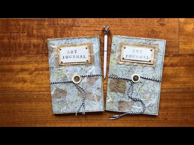 DIY Art Journal | Tutorial (Step by step - EASY)