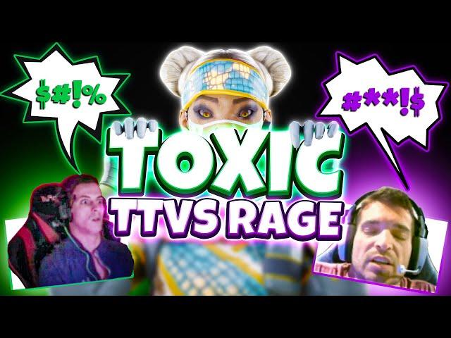 Toxic TTVS Rage Reaction ,Crying About My AIM ASSIST!  (Apex Legends)