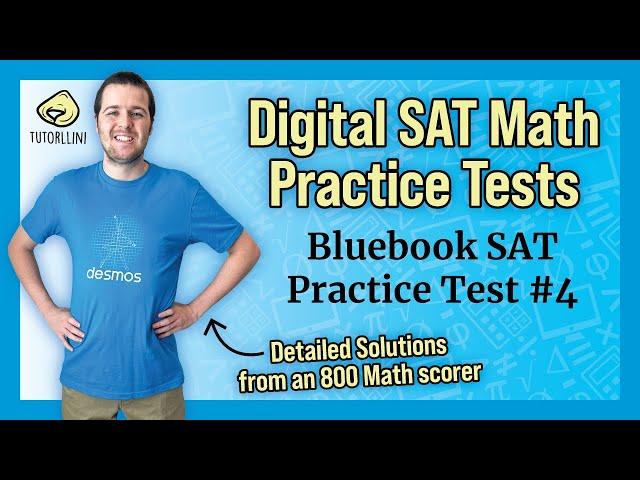 Digital SAT Math - Practice Test #4