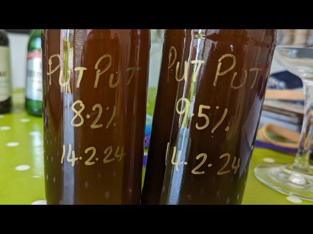 Mr B's Homebrews And Beer Reviews Put Put 8.2% Versus Put Put 9.5% @MrBsHomebrewsandBeerReviews