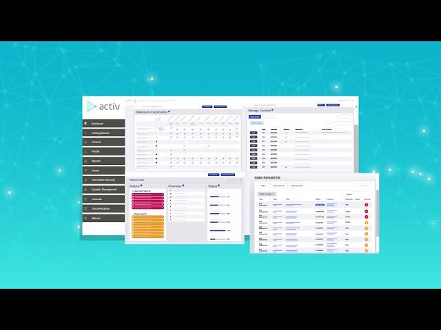 Activ Secure Promotional Video - ISO 27001 and Cyber Security Software