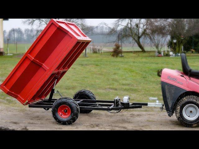 Making Electric-hydraulic Tipper Trailer