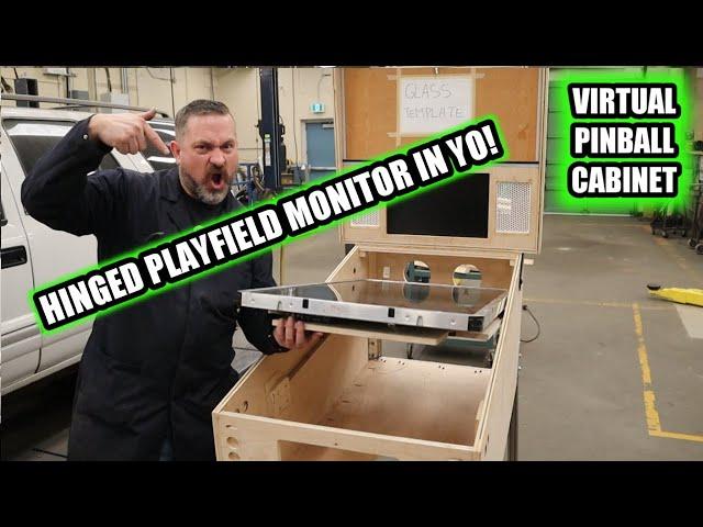 How to mount your virtual pinball playfield monitor.