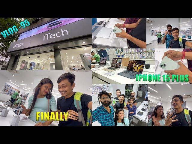 Finally New iPhone 15 Plus ||Buying Iphone 15 Plus  at Apple Store, Kolkata |Iphone 15 Plus Unboxing