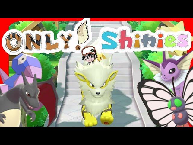 Beating Pokemon Only Using Shinies!