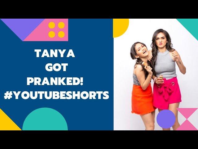 Kritika Pranked Tanya | Youtube Shorts | Sharma Sisters | Tanya Sharma | Kritika Sharma