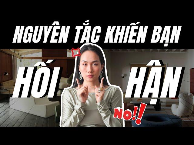 Đừng áp dụng các nguyên tắc nội thất không hiệu quả này nữa! | Kat Studio