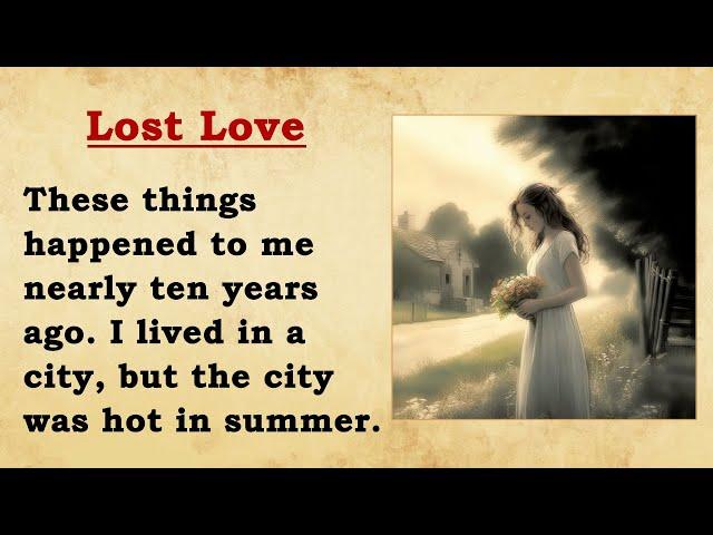 Lost Love ⭐ Learn English Through Story Level 1 • English audio books