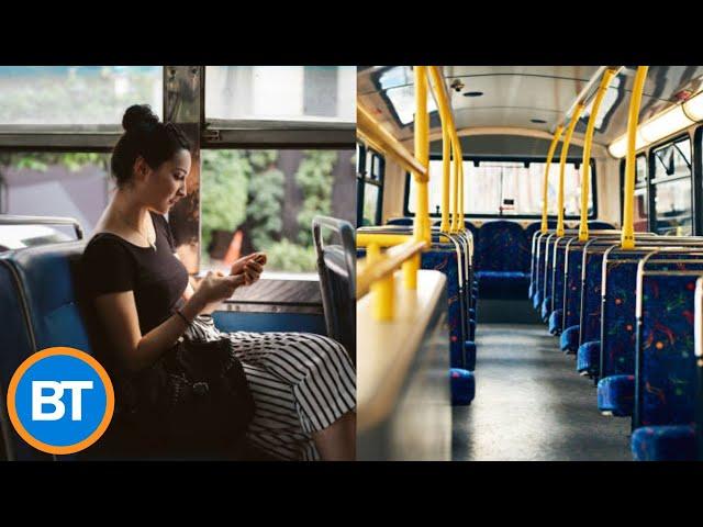 This woman confronted a stranger who sat beside her on an empty bus